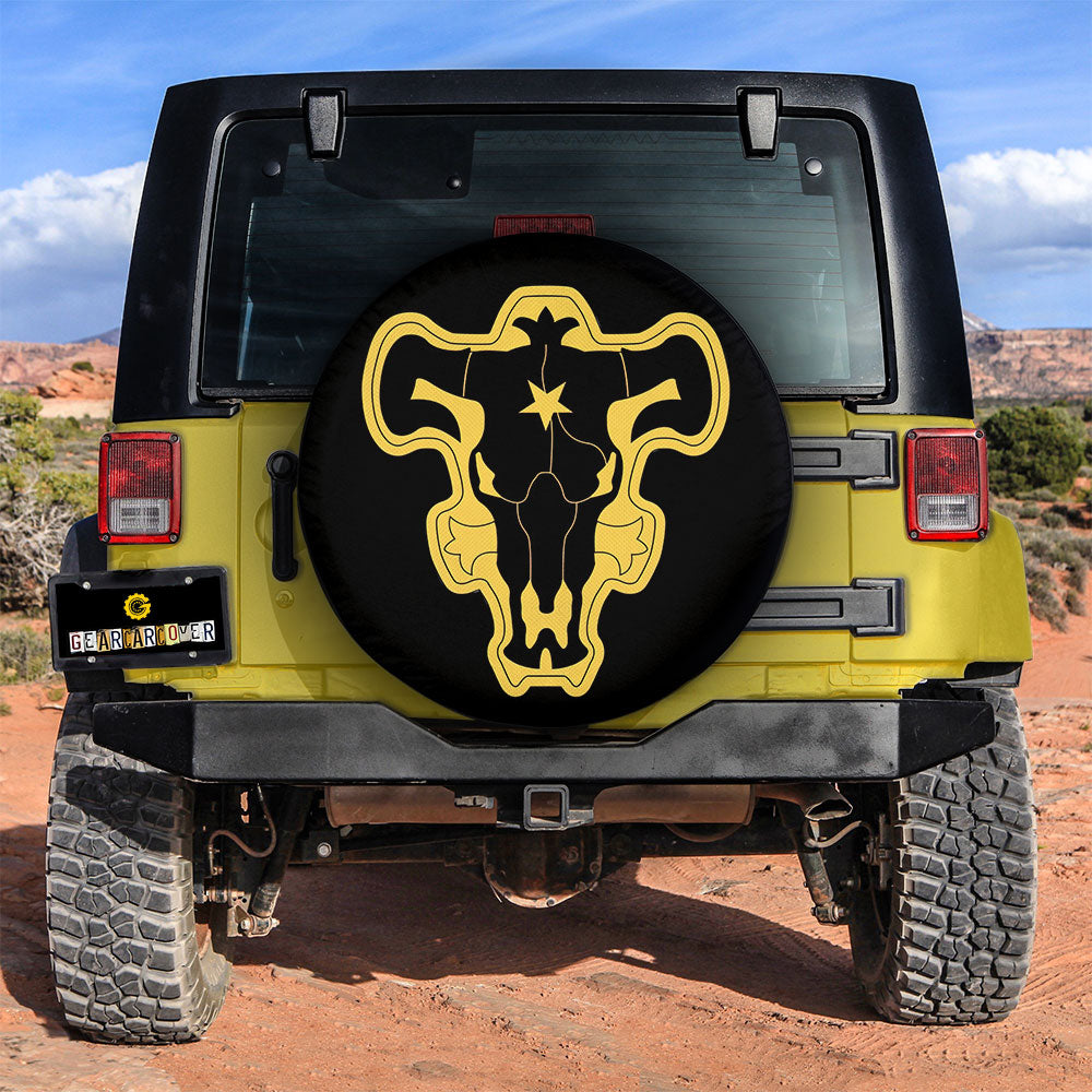 Black Bull Spare Tire Covers Custom Car Accessories - Gearcarcover - 3