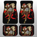 Black Gaara Car Floor Mats Custom For Anime Fans - Gearcarcover - 2