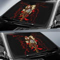 Black Gaara Car Sunshade Custom For Fans - Gearcarcover - 2