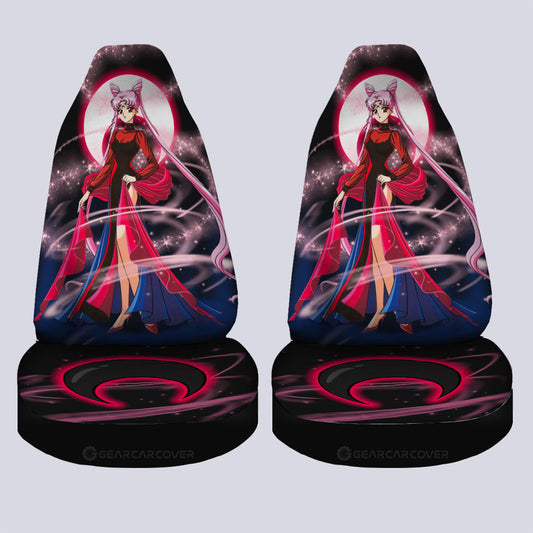 Black Lady Car Seat Covers Custom Car Accessories - Gearcarcover - 2