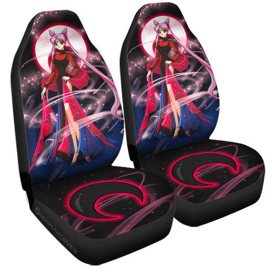 Black Lady Car Seat Covers Custom Car Accessories - Gearcarcover - 1