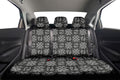 Black Paisley Pattern Car Back Seat Covers Custom Car Accessories - Gearcarcover - 2