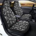 Black Paisley Pattern Car Seat Covers Custom Car Accessories - Gearcarcover - 2