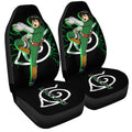 Black Rock Lee Car Seat Covers Custom Anime - Gearcarcover - 3