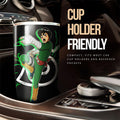 Black Rock Lee Tumbler Cup Custom Anime - Gearcarcover - 2