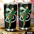 Black Rock Lee Tumbler Cup Custom Anime - Gearcarcover - 3