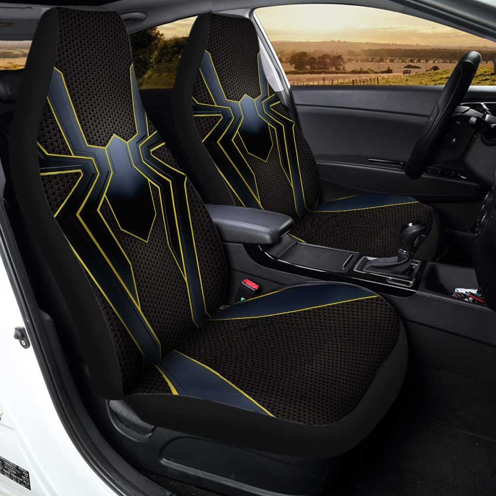 Black Spider-man Car Seat Covers Custom Car Accessories - Gearcarcover - 2