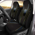 Black Spider-man Car Seat Covers Custom Car Accessories - Gearcarcover - 1