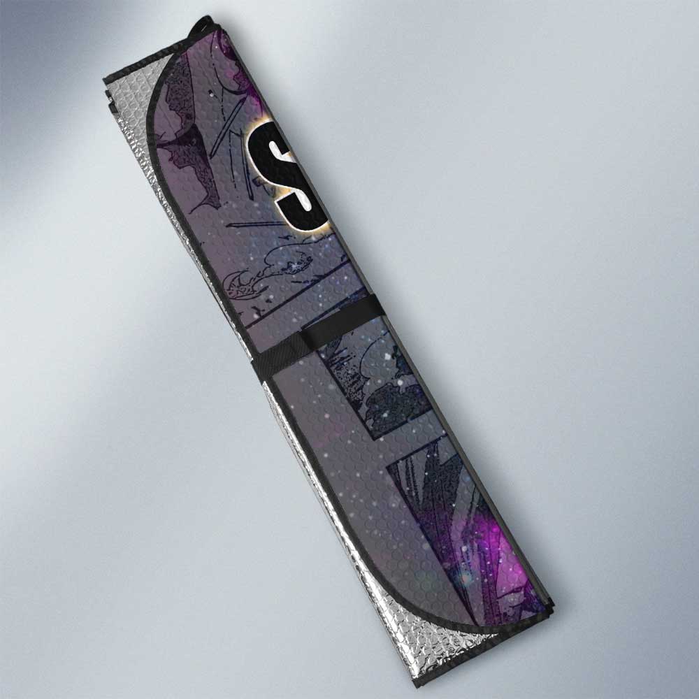 Black Star Car Sunshade Custom Manga Galaxy Style - Gearcarcover - 3