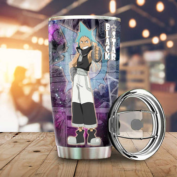 Black Star Tumbler Cup Custom Manga Galaxy Style - Gearcarcover - 1