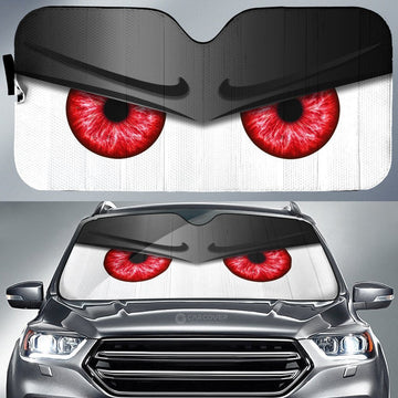 Black Unwelcome Car Eyes Sun Shade Custom Car Accessories - Gearcarcover - 1