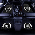 Black & White Spider Car Floor Mats Custom Symbol Spider Car Accessories - Gearcarcover - 3