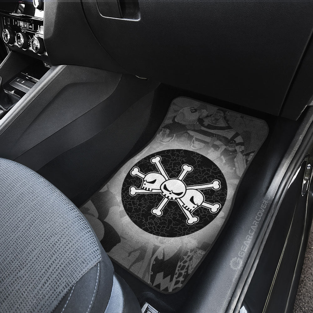 Blackbeard Flag Car Floor Mats Custom Car Accessories - Gearcarcover - 4