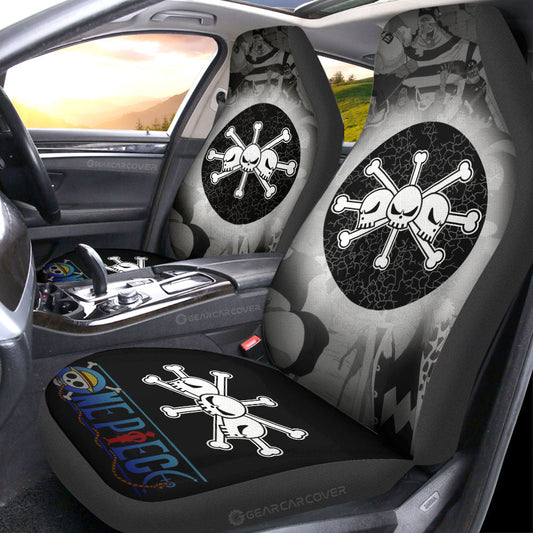 Blackbeard Flag Car Seat Covers Custom Car Accessories - Gearcarcover - 2