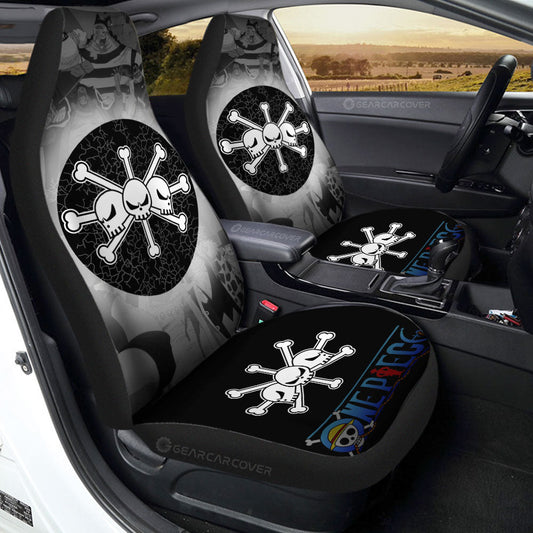 Blackbeard Flag Car Seat Covers Custom Car Accessories - Gearcarcover - 1