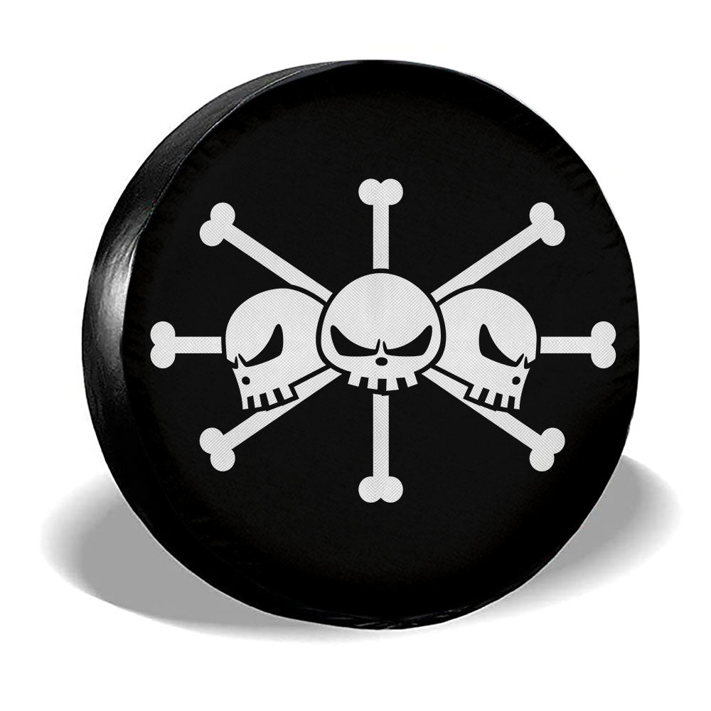 Blackbeard Flag Spare Tire Covers Custom Car Accessories - Gearcarcover - 2