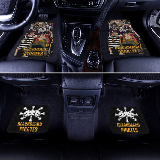 Blackbeard Pirates Car Floor Mats Custom Car Accessories - Gearcarcover - 2