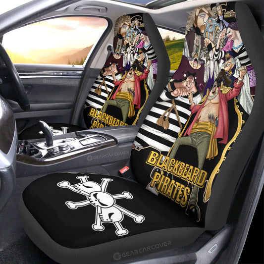 Blackbeard Pirates Car Seat Covers Custom Car Accessories - Gearcarcover - 1