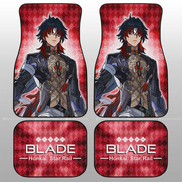 Blade Car Floor Mats Custom Honkai Star Rail Car Accessories - Gearcarcover - 1