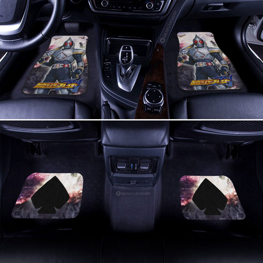 Blade Car Floor Mats Custom Kamen Rider Car Accessories - Gearcarcover - 2