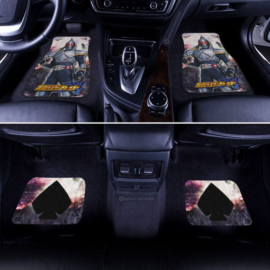 Blade Car Floor Mats Custom Kamen Rider Car Accessories - Gearcarcover - 2