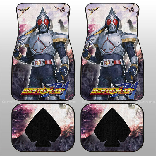 Blade Car Floor Mats Custom Kamen Rider Car Accessories - Gearcarcover - 1