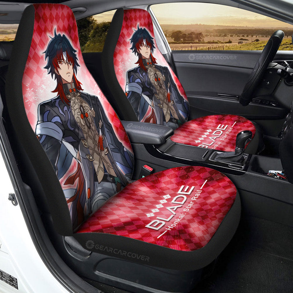 Blade Car Seat Covers Custom Honkai Star Rail Car Accessories - Gearcarcover - 2