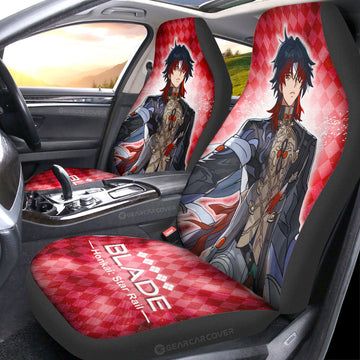 Blade Car Seat Covers Custom Honkai Star Rail Car Accessories - Gearcarcover - 1