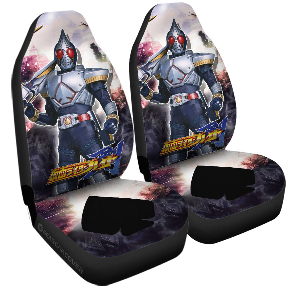 Blade Car Seat Covers Custom Kamen Rider Car Accessories - Gearcarcover - 3