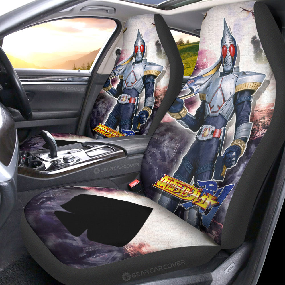 Blade Car Seat Covers Custom Kamen Rider Car Accessories - Gearcarcover - 1