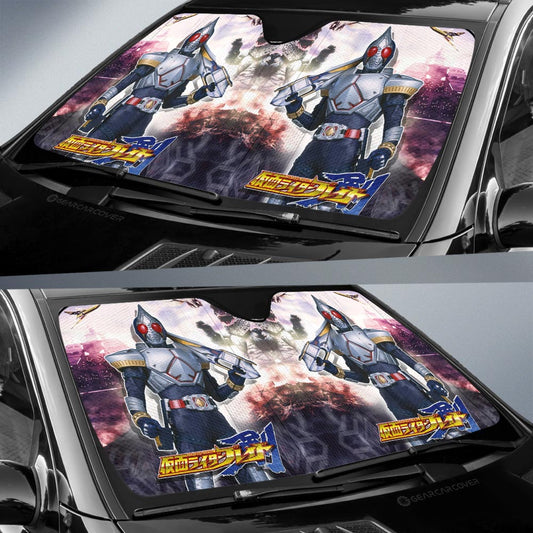 Blade Car Sunshade Custom Kamen Rider Car Accessories - Gearcarcover - 2
