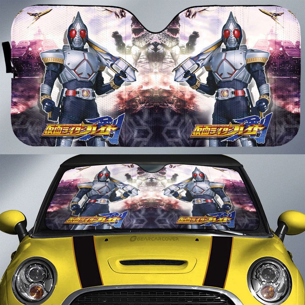 Blade Car Sunshade Custom Kamen Rider Car Accessories - Gearcarcover - 1