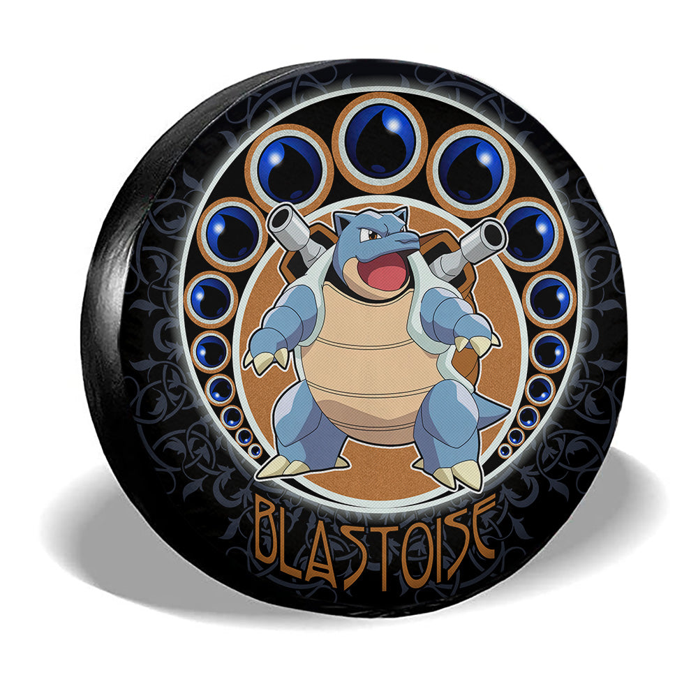 Blastoise Spare Tire Cover Custom Anime For Fans - Gearcarcover - 3