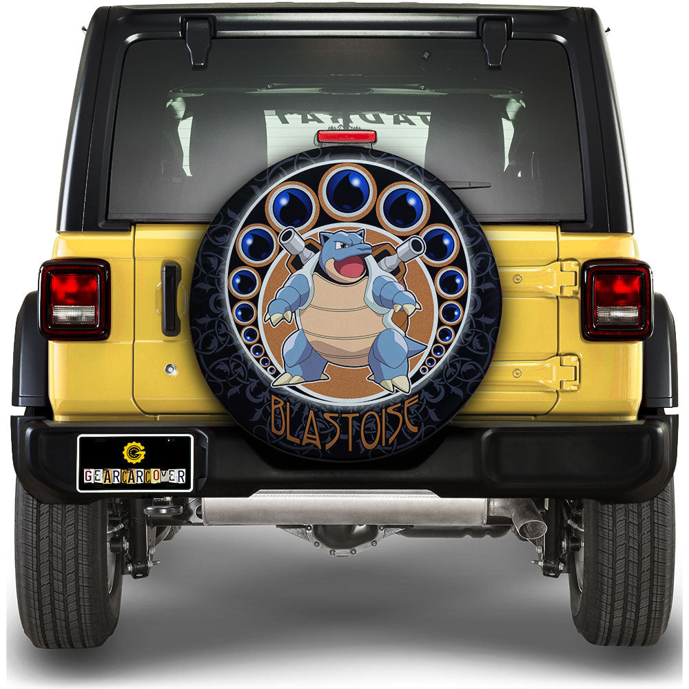 Blastoise Spare Tire Cover Custom Anime For Fans - Gearcarcover - 1