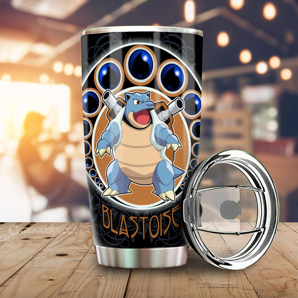 Blastoise Tumbler Cup Custom Anime - Gearcarcover - 1