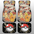 Blaziken Car Floor Mats Custom Car Accessories For Fans - Gearcarcover - 1