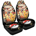 Blaziken Car Seat Covers Custom Car Accessories For Fans - Gearcarcover - 3