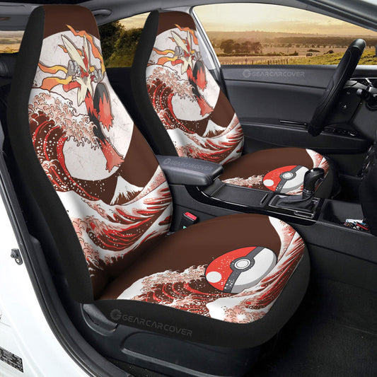 Blaziken Car Seat Covers Custom Pokemon Car Accessories - Gearcarcover - 2