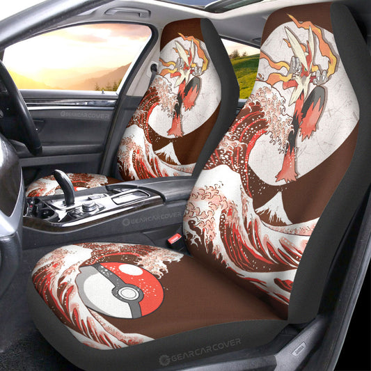 Blaziken Car Seat Covers Custom Pokemon Car Accessories - Gearcarcover - 1
