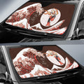 Blaziken Car Sunshade Custom Pokemon Car Accessories - Gearcarcover - 2