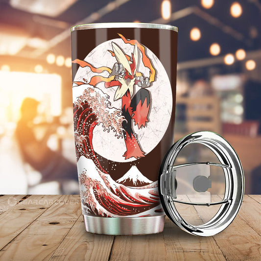 Blaziken Tumbler Cup Custom Pokemon Car Accessories - Gearcarcover - 1