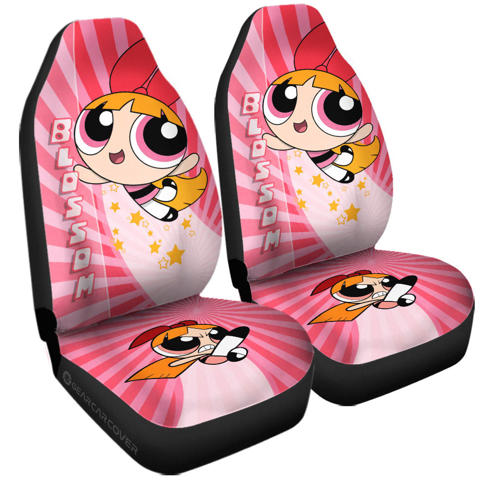 Blossom The Powerpuff Girls Car Seat Covers Custom Car Accessories - Gearcarcover - 3