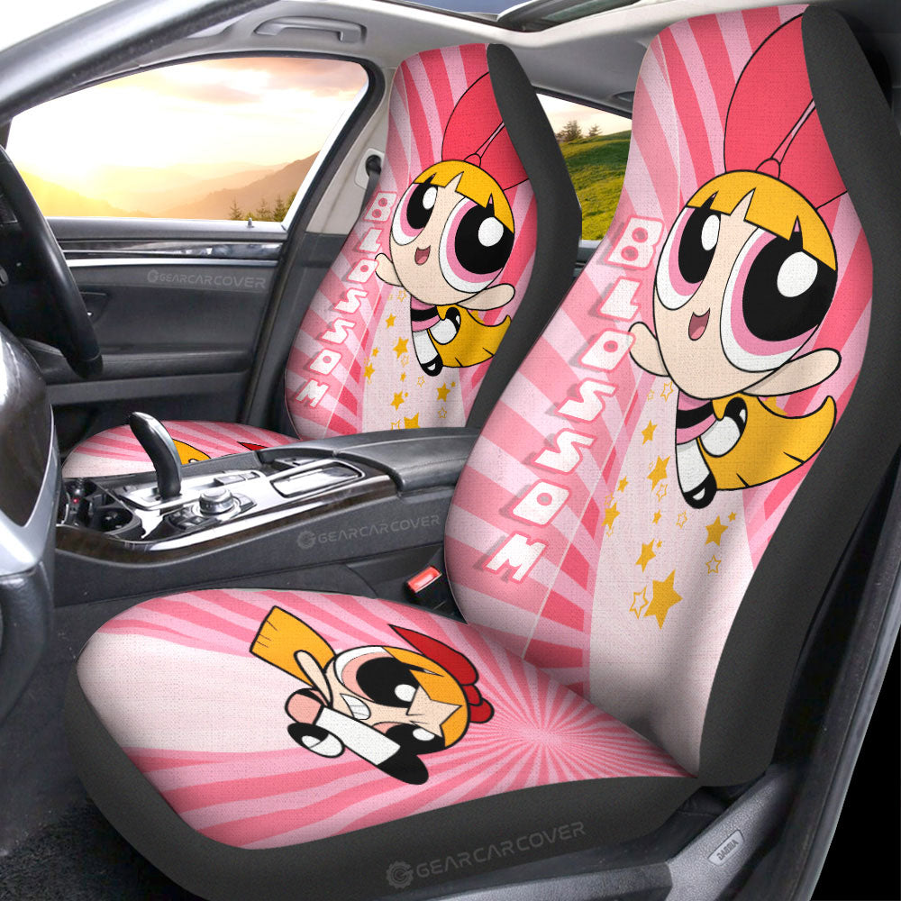 Blossom The Powerpuff Girls Car Seat Covers Custom Car Accessories - Gearcarcover - 1