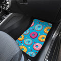 Blue Donuts Car Floor Mats Custom Girly Pattern Car Accessories - Gearcarcover - 3
