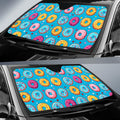 Blue Donuts Car Sunshade Custom Girly Pattern Car Accessories - Gearcarcover - 2