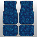 Blue Paisley Pattern Car Floor Mats Custom Car Accessories - Gearcarcover - 1
