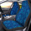 Blue Paisley Pattern Car Seat Covers Custom Car Accessories - Gearcarcover - 1