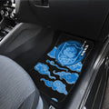 Blue Rose Car Floor Mats Custom Car Interior Accessories - Gearcarcover - 4