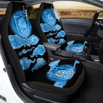 Blue Rose Car Seat Covers Custom Car Interior Accessories - Gearcarcover - 1