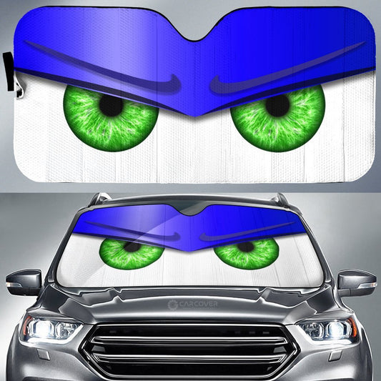 Blue Unwelcome Car Eyes Sun Shade Custom Car Accessories - Gearcarcover - 1